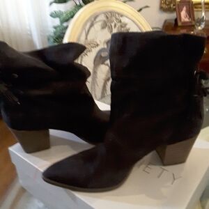 Sole Society Black Suede Espadrilles